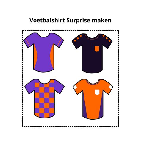 voetbalshirt maken